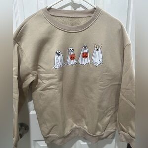 Dog boo Halloween sweater